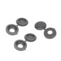 200 Pcs Screw Cap Plastic Hinged Screw Head Covers Screw Cover Caps Snap-on Decor. 
