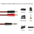 6.35mm 1/4 to Banana Plug Speaker Cable, 6.35mm 3 Pole Speaker. 