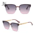 LouisWill Women Sunglasses Fashion Sunglasses UV400 Summer Sunglasses Anti Glare Driving Fishing Glasses Vintage Retro Large Frame Summer Sun Glasses. 