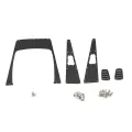 【Fanco Toy store】Metal Anti-Skid Plate Intake Hood Plate Decoration for Traxxas TRX-4 Defender 1/10 RC Crawler Car. 