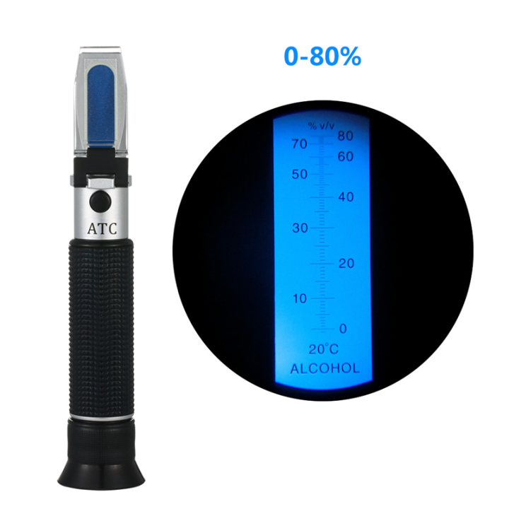 Handheld Alcoholometer Brewing Liquor Concentration Tester for Spirits ...