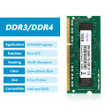 DDR3 DDR4 4GB 8GB 16GB Notebook Memory Ram PC4 1.2V 2133 2400 2666 3200Mhz PC3 1.5V 8500 10600 12800 Laptop SODIMM Memoria Ram. 