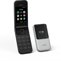 Nokia 2720 Flip 2.8" 4GB Dual SIM Flip Phone 4G GSM Unlocked International Version White Black Colors Available. 