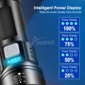 Auoyo Upgrade P50 Flashlight Outdoor Flashlight COB Taillight Ultra Bright Portable Telescopic Focus Flashlight Waterproof USB Charging For Night Fishing Running Camping Hiking Hunting Adventure. 