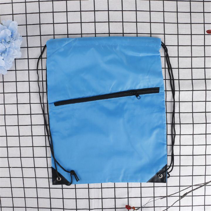 Portable Sports Bag Drawstring Belt Riding Backpack Gym Drawstring Shoes Bag Clothes Backpacks Travel Storage Bag New Style