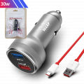 65W Warp Charge 30W Car USB Phone Charger Fast Charging For Oneplus 9R 10 Pro 8 7 6 5 9RT 9 Nord N10 N100 Samsung Dash One plus. 