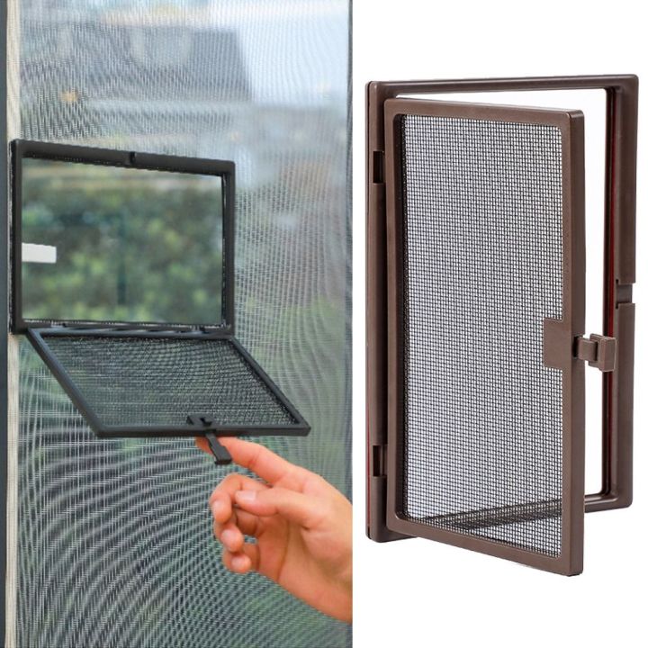 Window Insect Mesh Opening Practical DIY Window Screen External Opening Invisible Anti-Mosquito ...