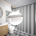 12Pcs/Box Shower Curtain Hook C Shape Bendable Curtain Pole Ring Bath Drape Bathroom Accessory. 