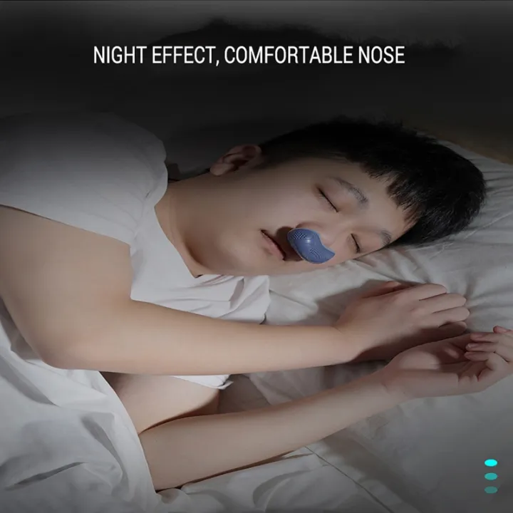 NYT%20Electric%20Variable%20Speed%20Silicone%20Anti%20Snore%20Device%20Nasal%20Dilators%20Apnea%20Sleep%20Aid%20Stop%20Snoring%20Stopper%20Nose%20Clip%20Blue%20-%20Image%204