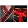 【WEJA】Women's Ancient Traditional Chinese Costume Half Sleeve Embroidery Hanfu Top High Waist Swing Skirt Outfit. 