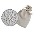 500g Pie Baking Beans Beads Press Stone Weights With Storage Drawstring Bag Ceramic High Temperature Resistance Tools. 