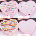 1Set Cute Exquisite Multicolor Cartoon Hypoallergenic Plastic Stud Earrings Set SEVICH. 