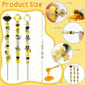Bee Light Catcher Garden Decorative Stakes B. 