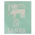 "Sri Lanka" Universal car body sticker. 