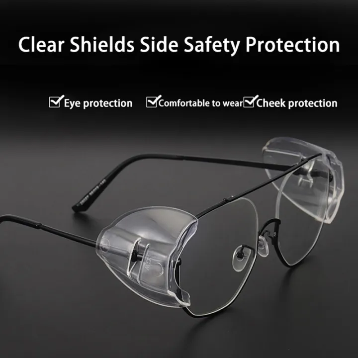 2PCS%20Eye%20Flexible%20Clear%20Shields%20Side%20Safety%20Goggles%20Glasses%2095%25%20Protection%20Universal%20Anti%20Fog%20For%20Women%20Men%20Fashion%20-%20Image%202