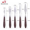 5 pcs palette knife set 5pcs/set Stainless Steel painting tools. 