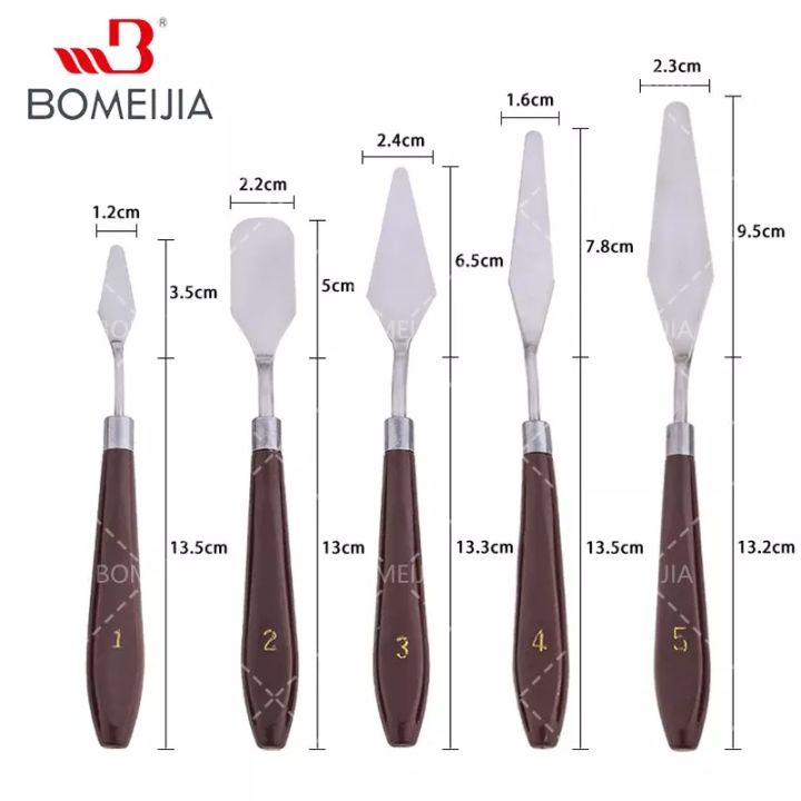 5%20pcs%20palette%20knife%20set%205pcs/set%20Stainless%20Steel%20painting%20tools%20-%20Image%205
