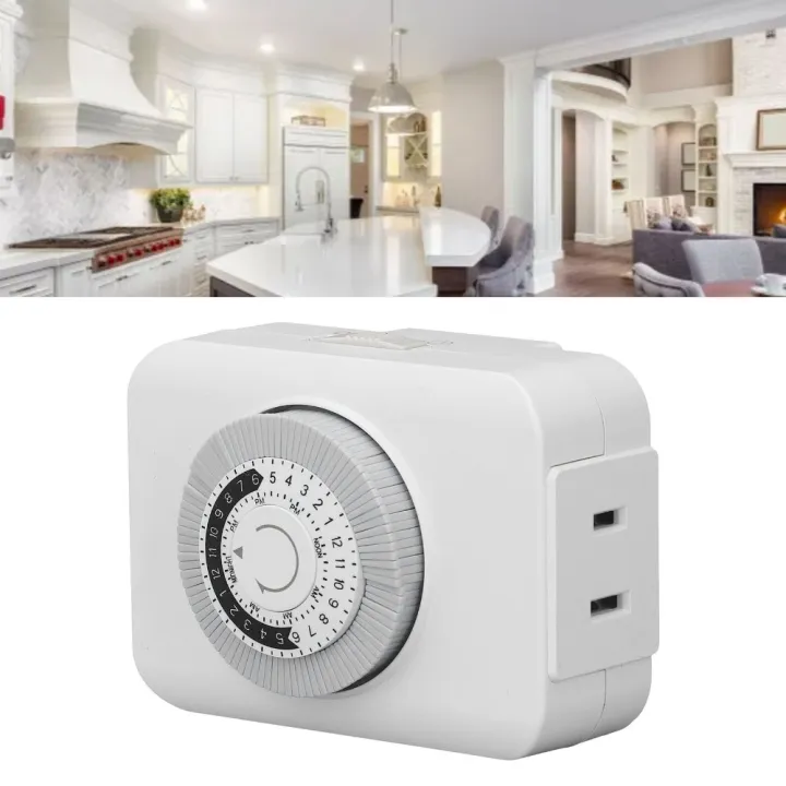 Reliable US Standard Timer Socket 125V Cycle Timer Mechanical Timer ...