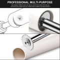 PVC Pipe Inside Cutter Steel Pipe Cutter with 1/4Inch Hex Shank, Plumbing Inside Cutter Internal Pipe Cutter 32MM & 44MM, with Wire Saw. 