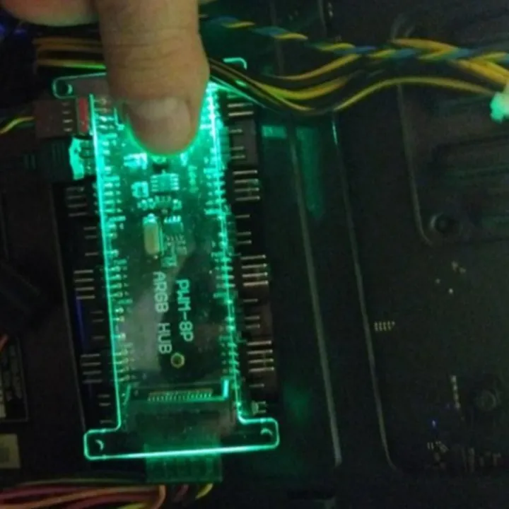 Ryra%205v%203%20Pin%20Argb%20Fan%204-Pin%20Argb%204-Pin%20Pwm%2010%20Hub%20Splitter%20Sata%20Power%20Extension%20Cable%20Adapter%20Control%20Hub%20Pc%20Rgb%20Fan%20Cooler%20-%20Image%207