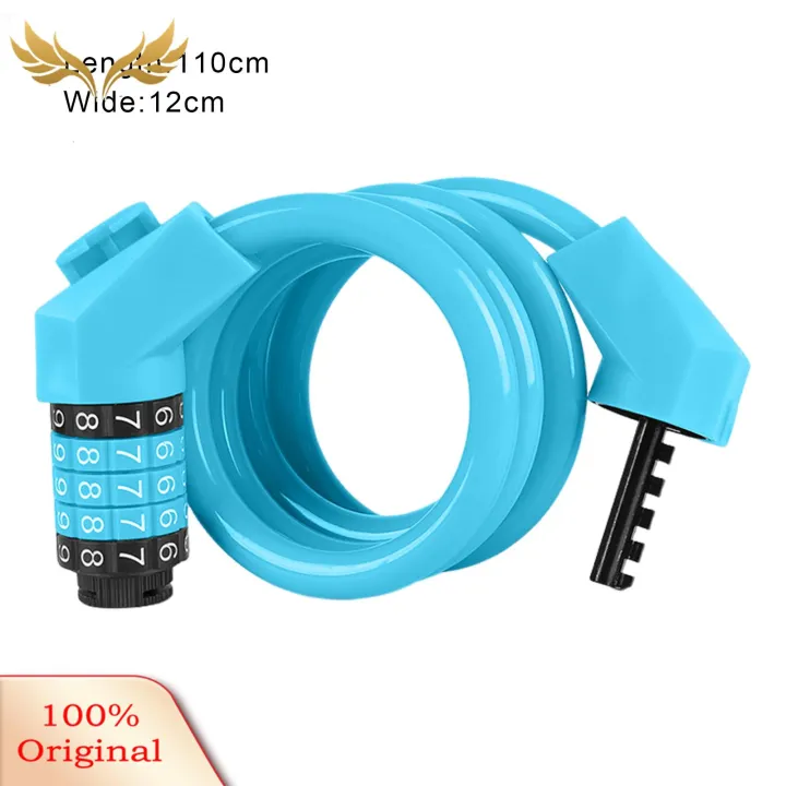 SuperRide Smart Spin Lock for Bicycles High Security 5 Digit ...