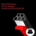 【16m】 Sealing Universal Door Frame Thickening Sound Insulation Strip and Wind Proof Double Layer Rubber Strip. 