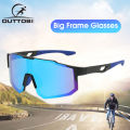 Outtobe Cycling Glasses Riding Cycling Sunglasses Sports Cycling Glasses Goggles Bicycle Mountain Bike Glasses Men's Women Cycling Eyewear Men's and women's rimless Sunglasses. 