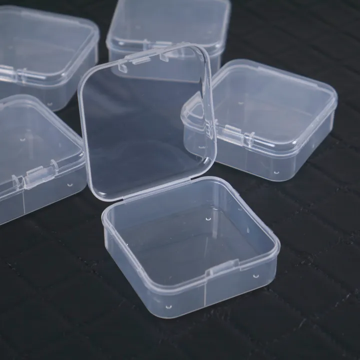 5pcs%20Mini%20Storage%20Box%20Clear%20Lidded%20Small%20Plastic%20Box%20For%20Trifles%20Parts%20Tools%20Storage%20Box%20Jewelry%20Display%20Case%20Beads%20Container%20-%20Image%202