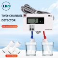 Dual Water Quality Tester Online TDS/EC Meter Input/Output Water Quality Monitor Water Fish Tank Test Pen -2EC. 