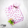 New Born Baby Dresses Naphkins-3 Frocks-3 Set. 