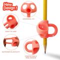 4pcs Children Writing Pencil Pan Holder Kids Learning Practise Silicone Pen Aid Grip Posture Correction Device for Students New. 