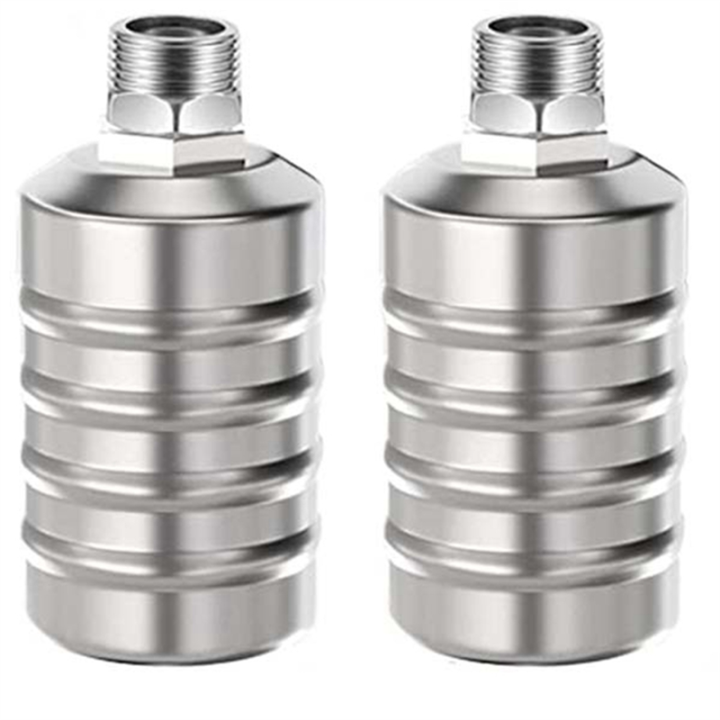 2Pcs 304 Stainless Steel Fully Automatic Water Level Control Float Valve, Auto Shut Off Ball Mini Float Valve, (3/4Inch)
