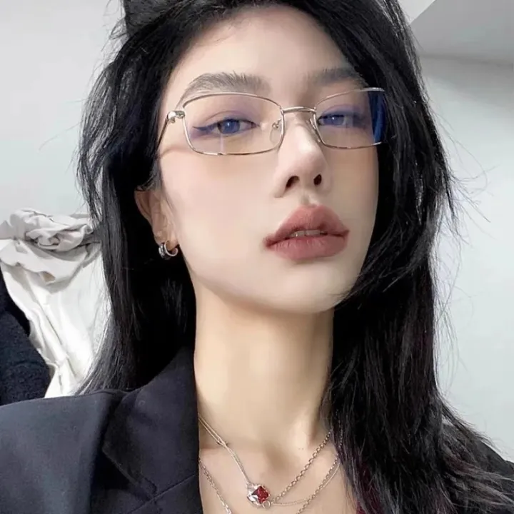 No%20Makeup%20Decorative%20Glass%20-%20For%20Women%20Men%20-%20Metal%20Square%20Frame%20Glasses%20-%20Vintage,%20Fashion,%20Y2K%20-%20Anti-Blue,%20Eye%20Protection%20-%20Flat%20light%20Eyeglass%20-%20Image%203