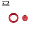 Push Button Sticker Car Engine Start Button Sticker Easy Install Decorative Decal for Car Accessories Self Adhesive Push Button Cover Customizable Engine Start Button Ring. 