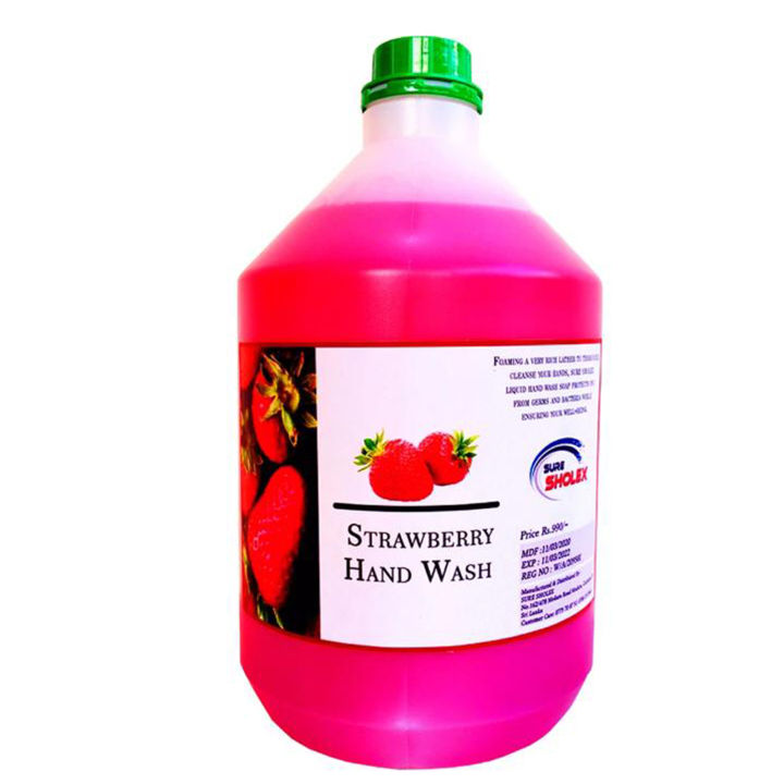 Eco Friendly Hand Wash Strawberry 4L