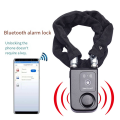 Smart Chain Lock Keyless Lock Bike/Motorcycle/Gate/Door Phone APP Control Anti Theft Alarm Bluetooth. 