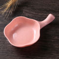 Kitchen accessories Kitchen Multifunctional Seasoning Dish Wheat Straw Seasoning Dish With Handle JUE. 