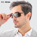 OQ BOGA 9 Styles Aluminum Alloy Metal Rimless Unisex Aviator Sunglasses Men Woman Outdoor Driving Explosion-proof Polarized Sun Glasses UV400. 