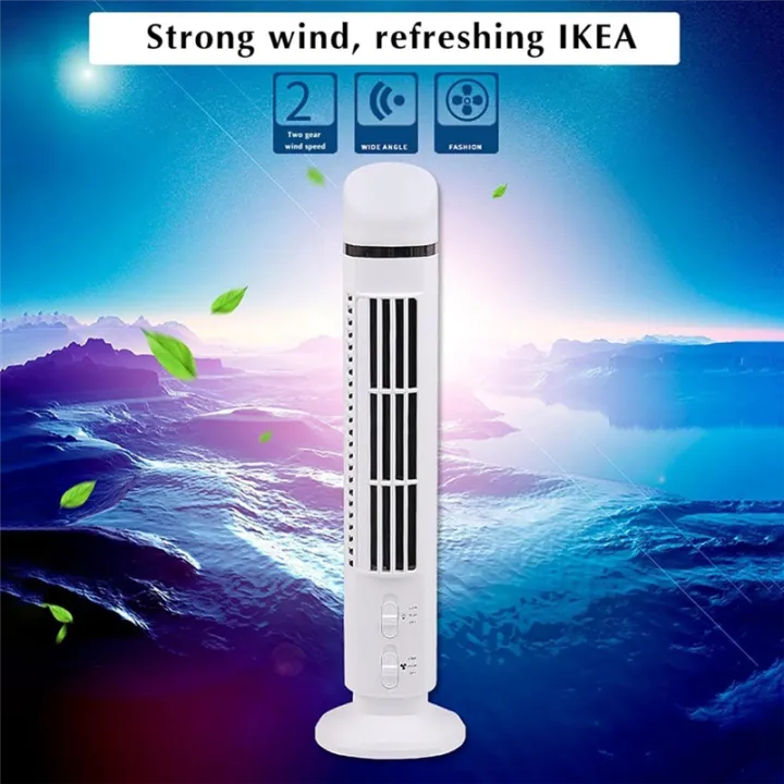 Portable%20Air%20Cooler%20Fan,Streamlined%20Tower%20Fan%20with%20LED,Powerful%20Wind,Space-Saving,%20Bladeless%20Design,%20USB%20Interface%20Durable%20-%20Image%207