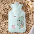 1PC Kawaii 350ml Plush Hand Warmer Cute Cartoon Girl Heart Y2k Carry-On Water-Filled Hot Water Bag Keep Warm. 