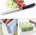 Multi-Function Stainless Steel Cake Icing Spatula Knife Set, Pack of 3 Steel, Plastic Cake Server  (Multicolor)/ Cake Palette Knife Steel Icing Spatula 3 Pieces Set Cake Knife Cream Icing Frosting Spatula Baking Kitchen Pastry Cake Decoration Tool.. 