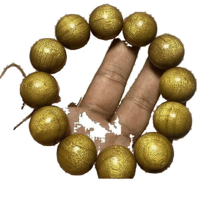 %E3%80%90Zorro%E3%80%91Authentic%20Sichuan%20golden%20nanmu%20bracelet%202.0%20Wenwan%20handheld%20new%20Chinese%20style%20unpopular%20small%20leaf%20golden%20nanmu%20108%20Buddhist%20beads%20-%20Image%204