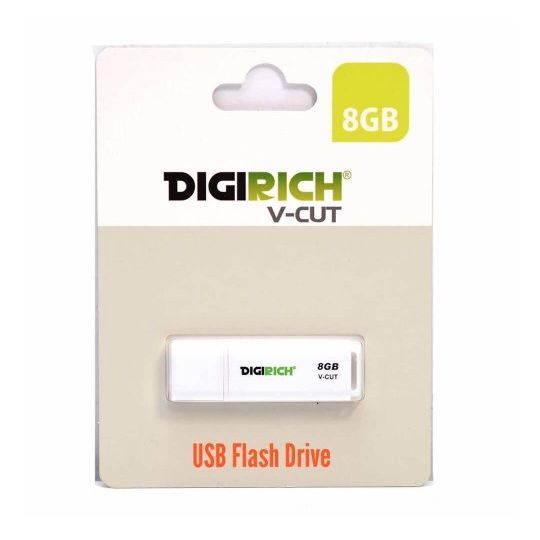 Digirich 8GB V-cut Pendrive USB Flash Drive, High Speed pendrive | Daraz.lk