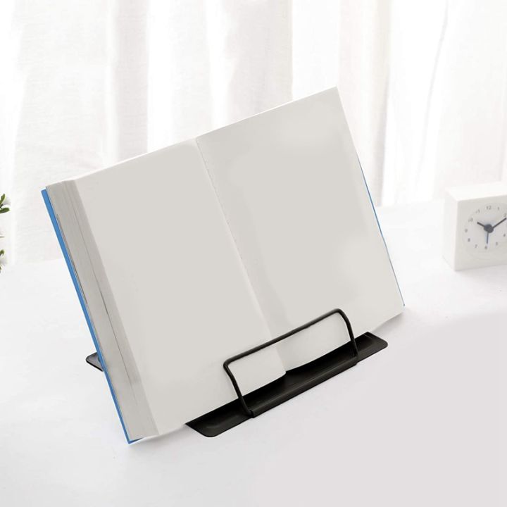 Desk%20Book%20Stand%20Metal%20Reading%20Rest%20Book%20Holder%20Angle%20Adjustable%20Stand%20Document%20Holder%20Portable%20Sturdy%20Lightweight(Black)%20-%20Image%206