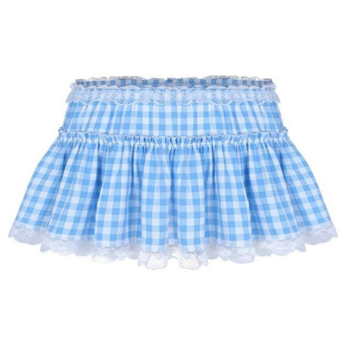 Women%20Y2K%20Lace%20Mini%20Skirt%20Summer%20Plaid%20Gingham%20Ruffle%20Short%20Fairy%20Princess%20Low%20Rise%20Pleated%20A-line%20Skirts%20Lolita%202000s%20-%20Image%206
