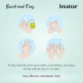 inatur Refreshing Hand  Gel 500ml, Gentle on Skin, enriched with Lemon Extract & Aloe Vera (FROM INDIA)SAB. 