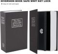 Book Safe with Key Lock - Portable Metal Safe Box, Secret Book Hidden Safe, Dictionary Diversion Book Safe by ZinZen. 