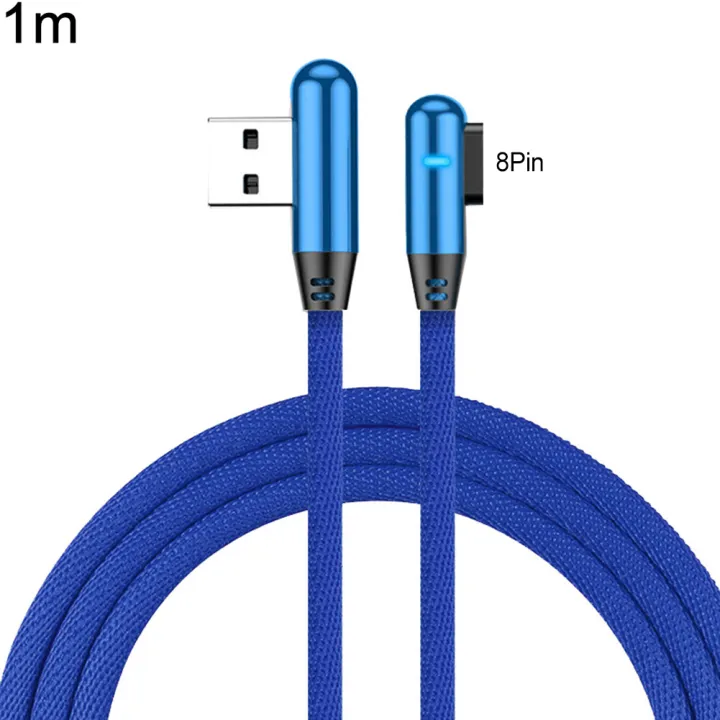 1/2m%20Micro%20USB%20Type-C%20Elbow%20Braided%203.1A%20Fast%20Charging%20Cable%20for%20Android%20iPhone%20-%20Image%204