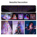 Auoyo Curtain Lights 300 LED Curtain Fairy String Lights with Remote USB Plug in Copper Wire Lights for Bedroom Wedding Party Home Garden Indoor Wall Christmas Decorations. 