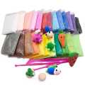 12/24/36 Color Air Dry Super Light Magic Clay for Kids/Teens with Tools Children Play Dough Non Toxic Bouncing Clay. 